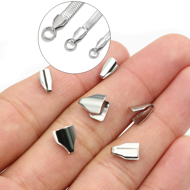 Jewelry Making With Beads - 100 szt. Płaskie sznury ze stali