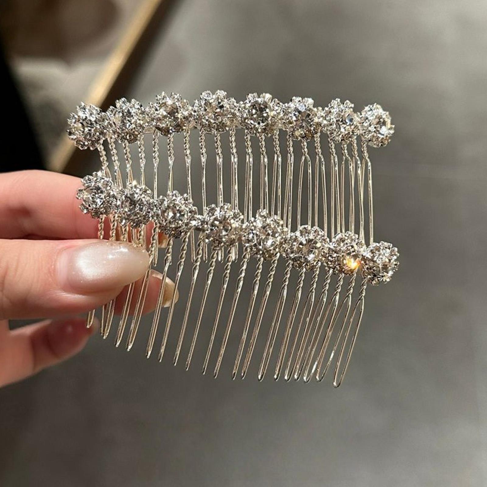 Jewelry Making Adults - Minimalistyczne grzebienie do włosów z kwiatami