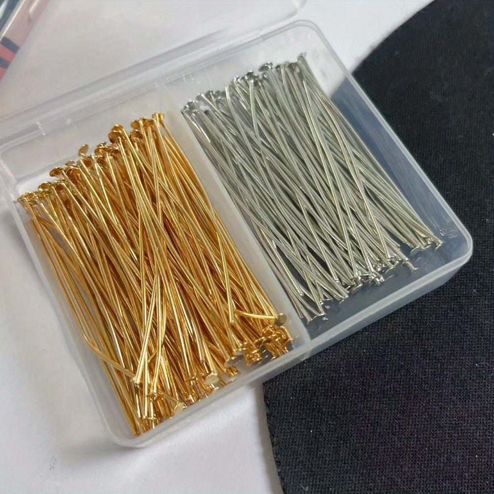 Jewelry Making Box - 200 szt. igieł z żelazną główką