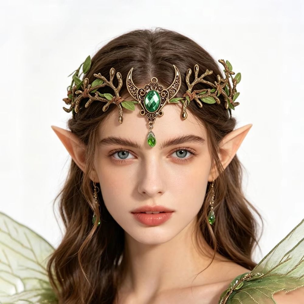 Jewelry Making Adults - Modny motyw leśny, elfia korona, wzór