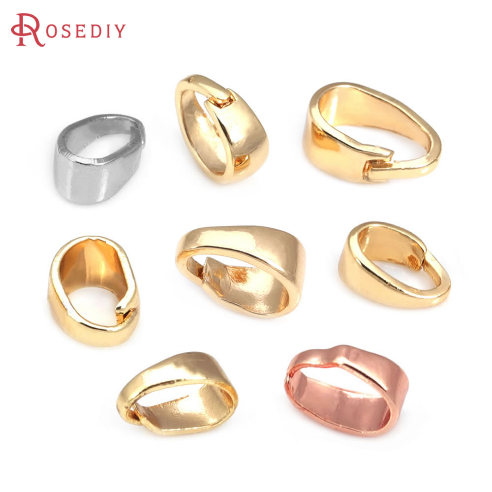 Jewelry Making Metal Supplies - 7x3.5MM 6x4MM 7x5MM 9x4MM 18K złoty