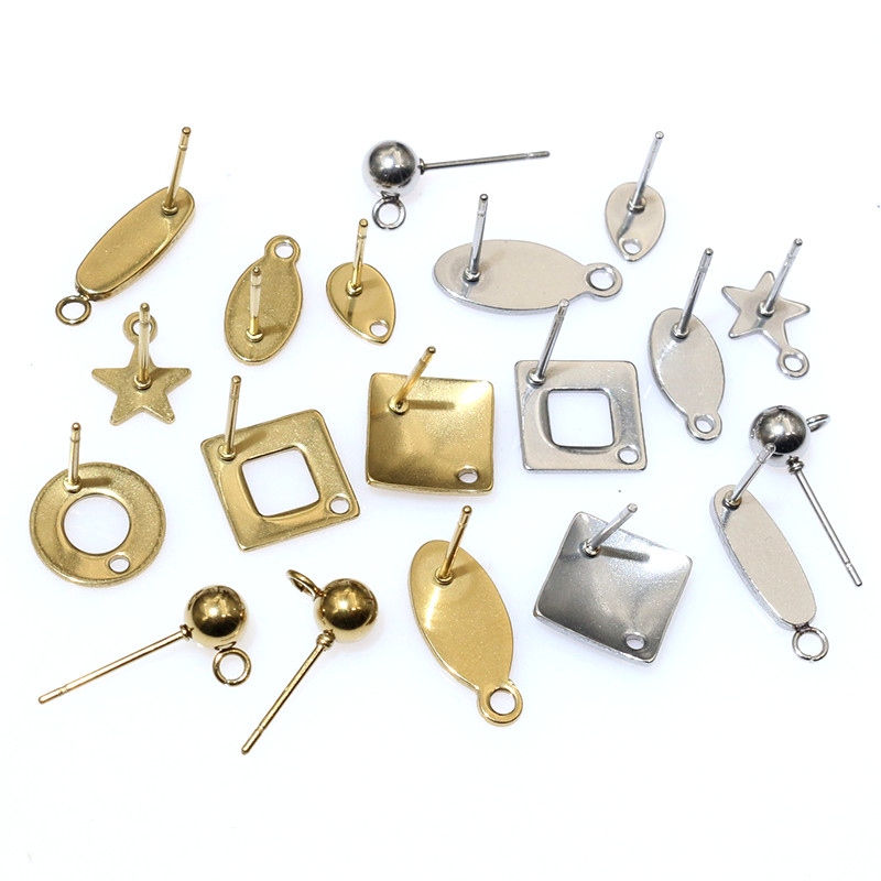 Jewelry Making Metal Supplies - 20 szt. Rękodzieło ze stali nierdzewnej