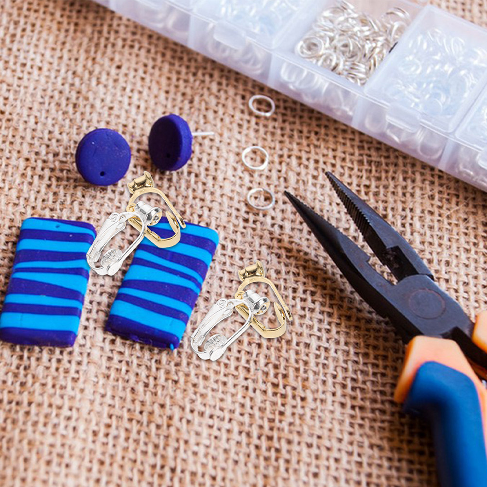Jewelry Making Adults - 40 szt. Klipsów do kolczyków bez