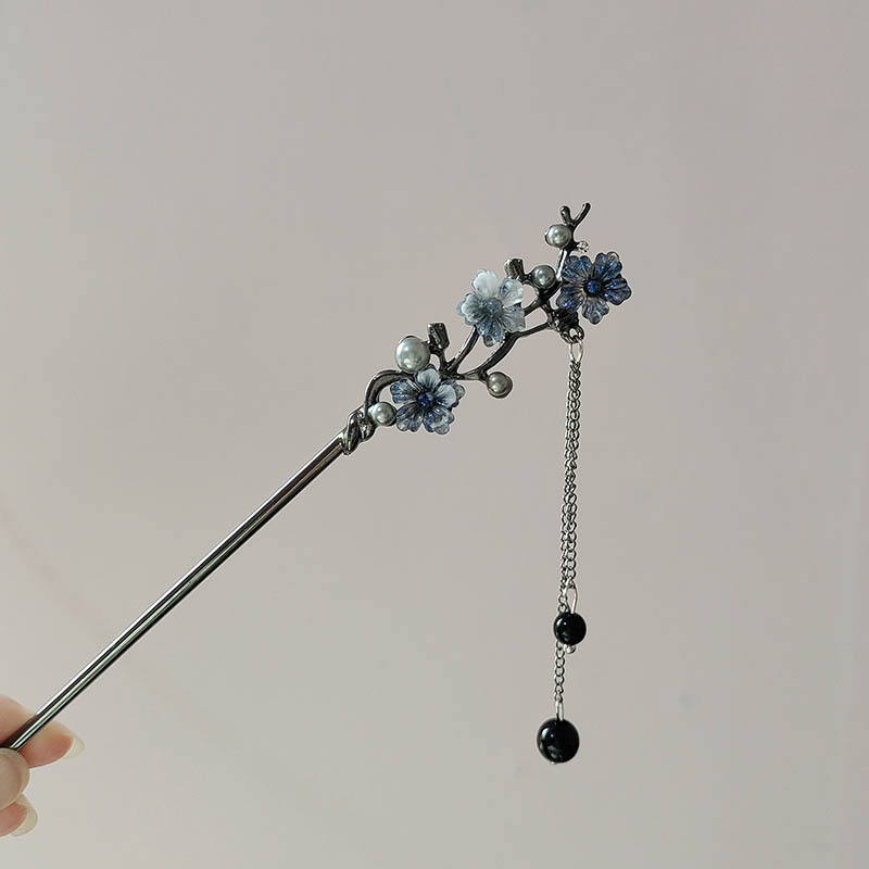 Jewelry Making With Beads - Klasyczna spinka do włosów, pałeczki, tuszowy