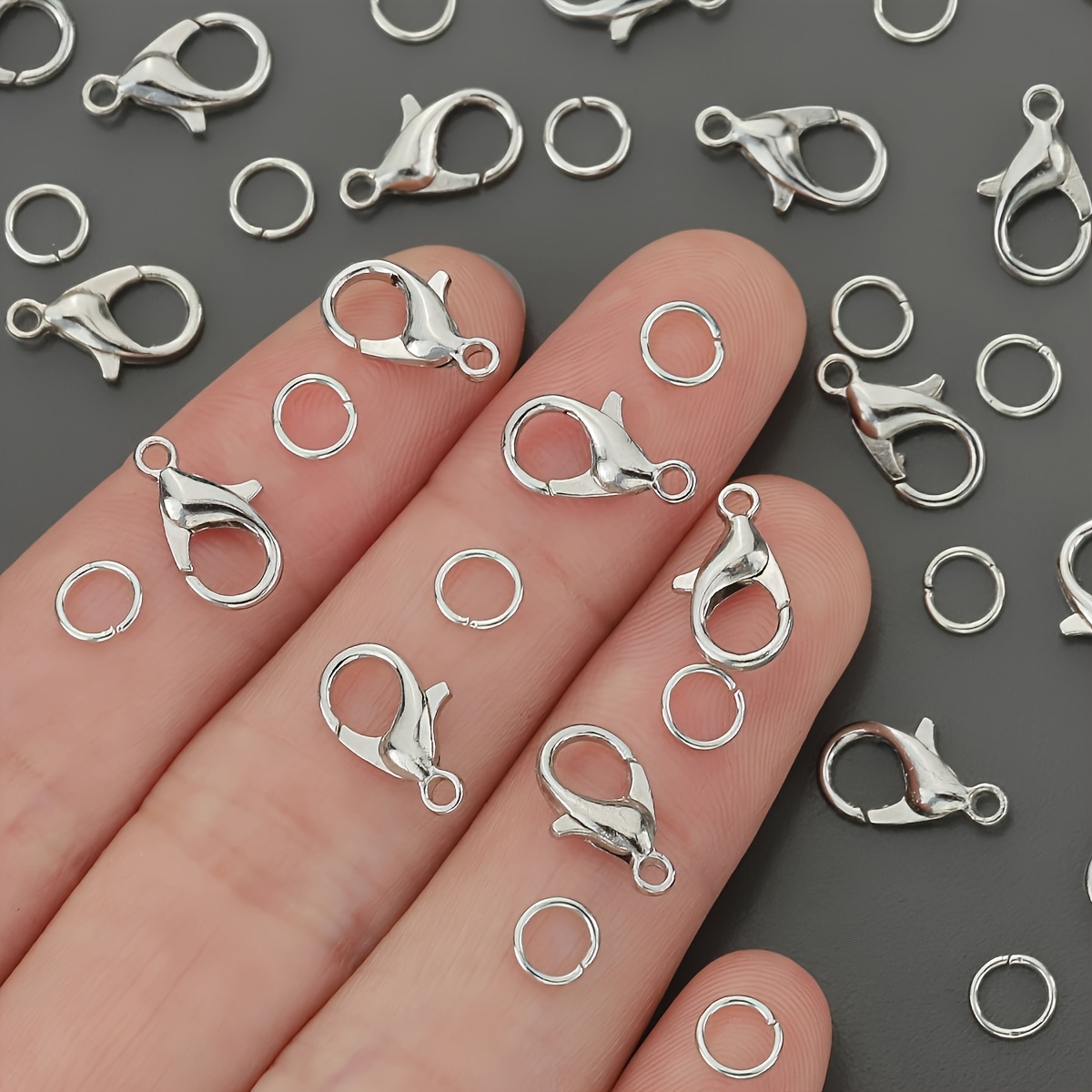 1/2/300 szt. Zapięcia typu kar – Jewelry Making Hoops recenzja i cena