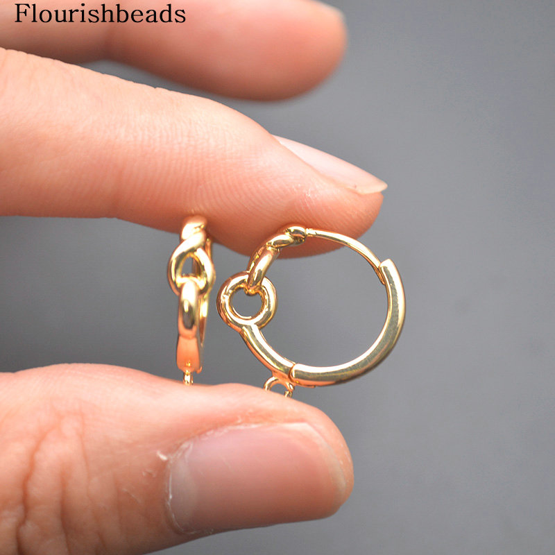 30 szt. Skręcone Okrągłe Kółka – Jewelry Making Hoops recenzja i cena