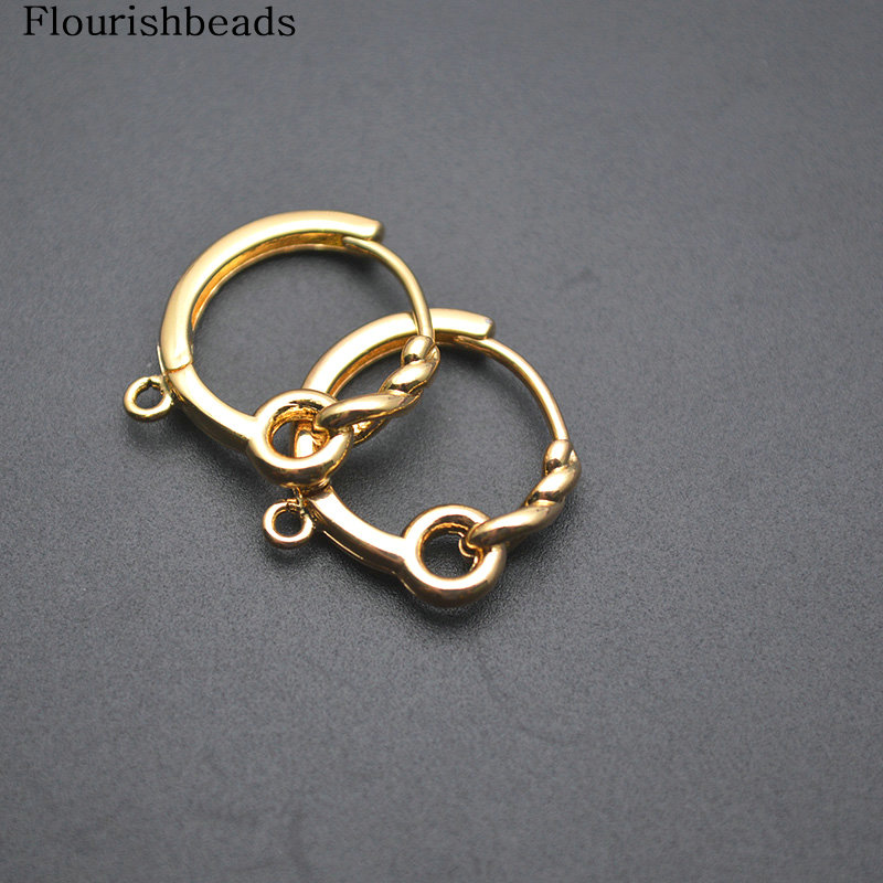 30 szt. Skręcone Okrągłe Kółka – Jewelry Making Hoops recenzja i cena