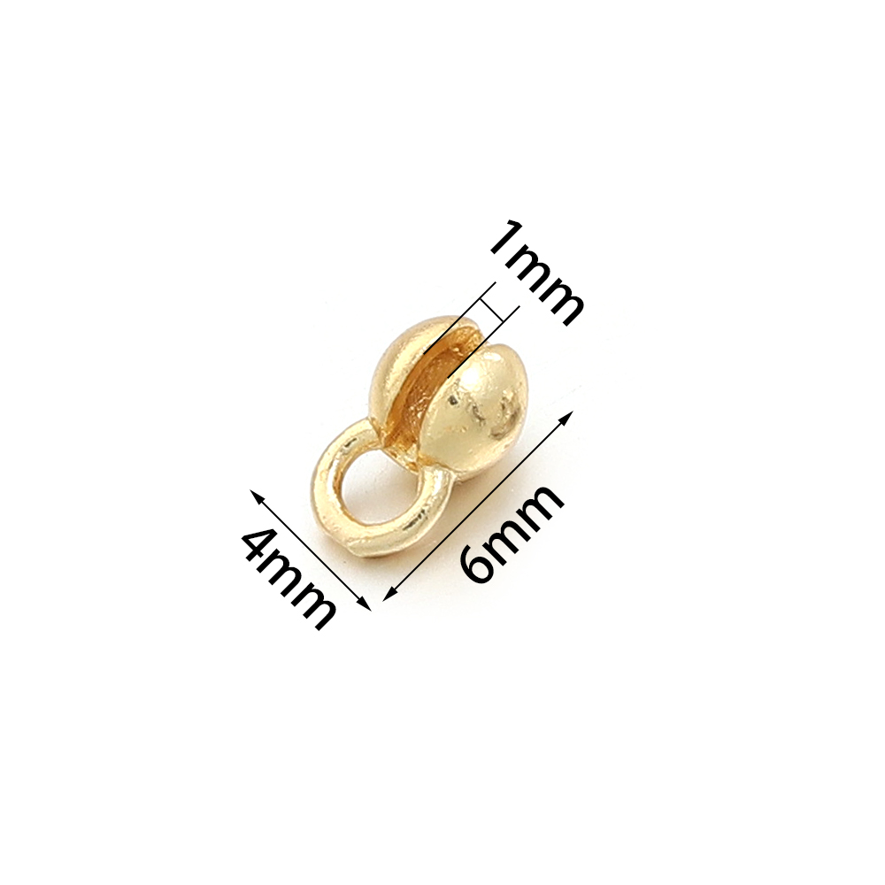 10 szt. pozłacanych 18K złotem – Jewelry Making Parts recenzja i cena