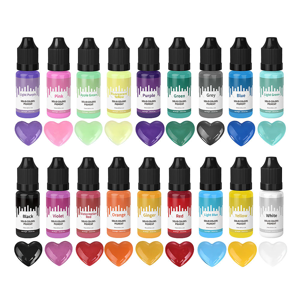 18 kolorów 10ml Macaron stały  – Jewelry Making Tutorial recenzja i cena