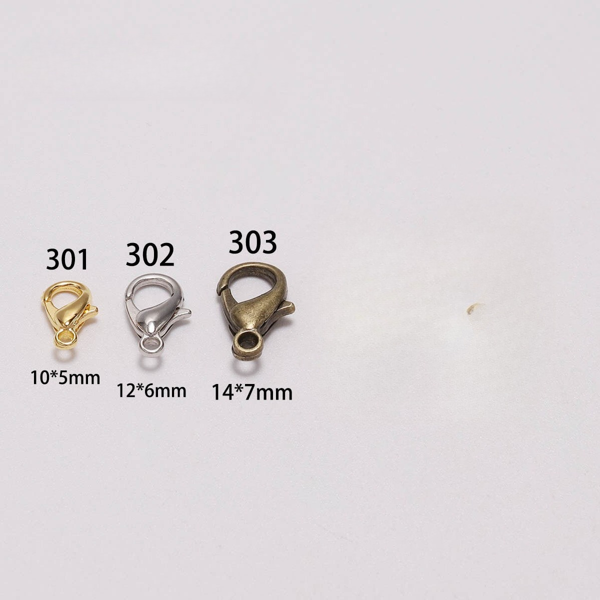 100 szt. Zapięć typu karabińcz – Jewelry Making Metal Supplies recenzja i cena