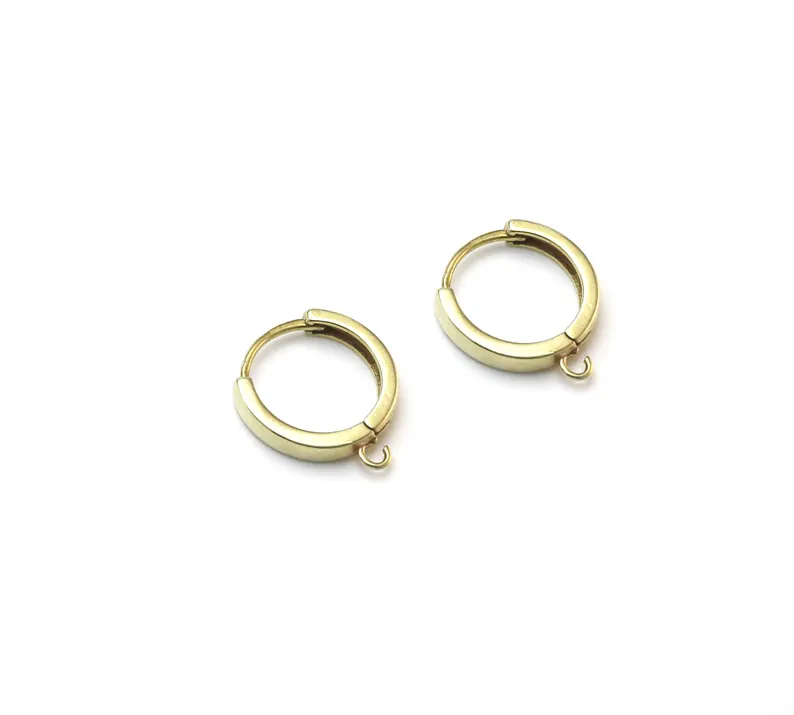 10 szt. Mosiężne Oczka do Kolc – Jewelry Making Hoops recenzja i cena