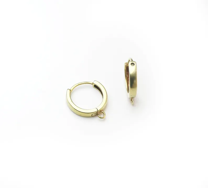 10 szt. Mosiężne Oczka do Kolc – Jewelry Making Hoops recenzja i cena