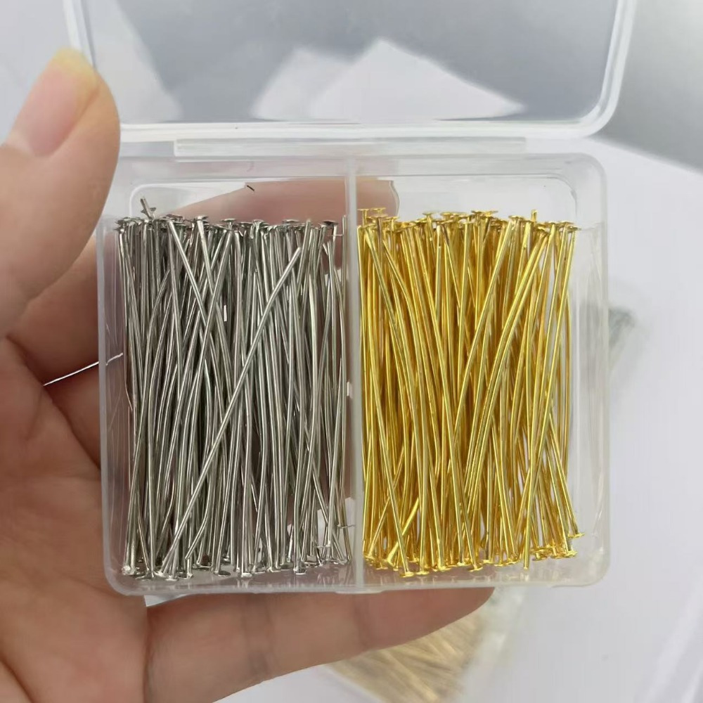 200 szt. igieł z żelazną główk – Jewelry Making Box recenzja i cena
