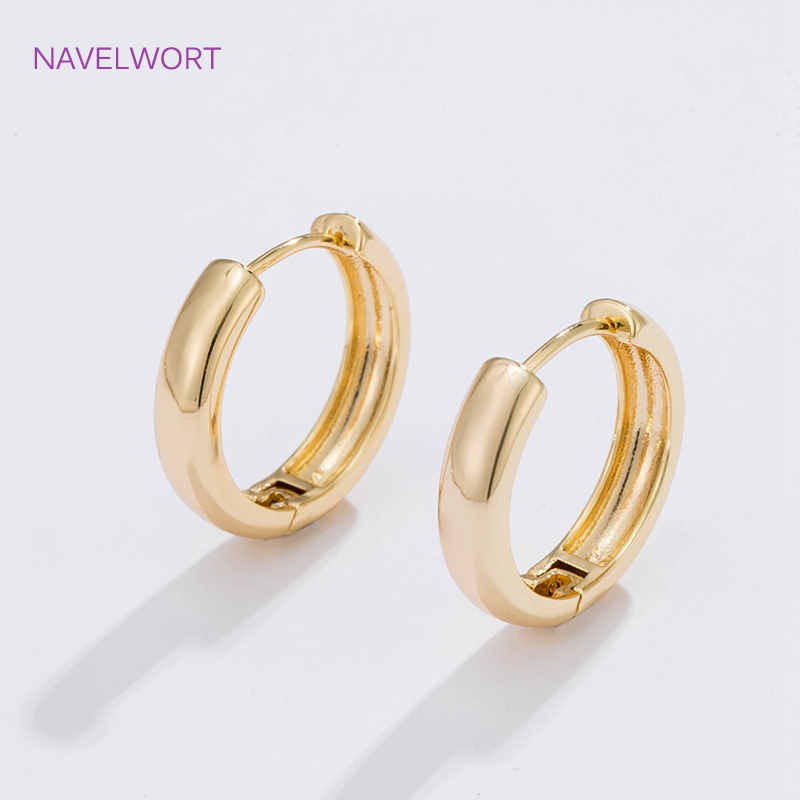 6 Rozmiarów Pozłacane Kolczyki – Jewelry Making Hoops recenzja i cena