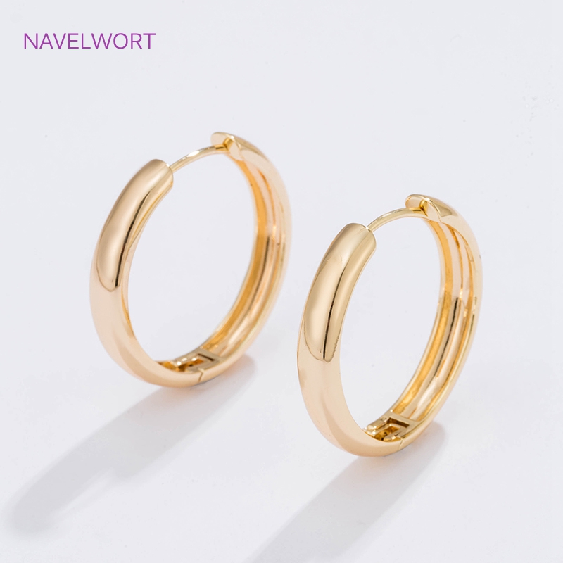 6 Rozmiarów Pozłacane Kolczyki – Jewelry Making Hoops recenzja i cena
