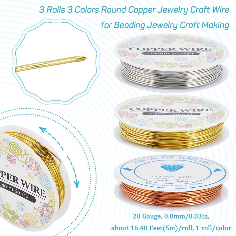 12,8 M Miedziany drut jubilers – Jewelry Making Tutorial recenzja i cena