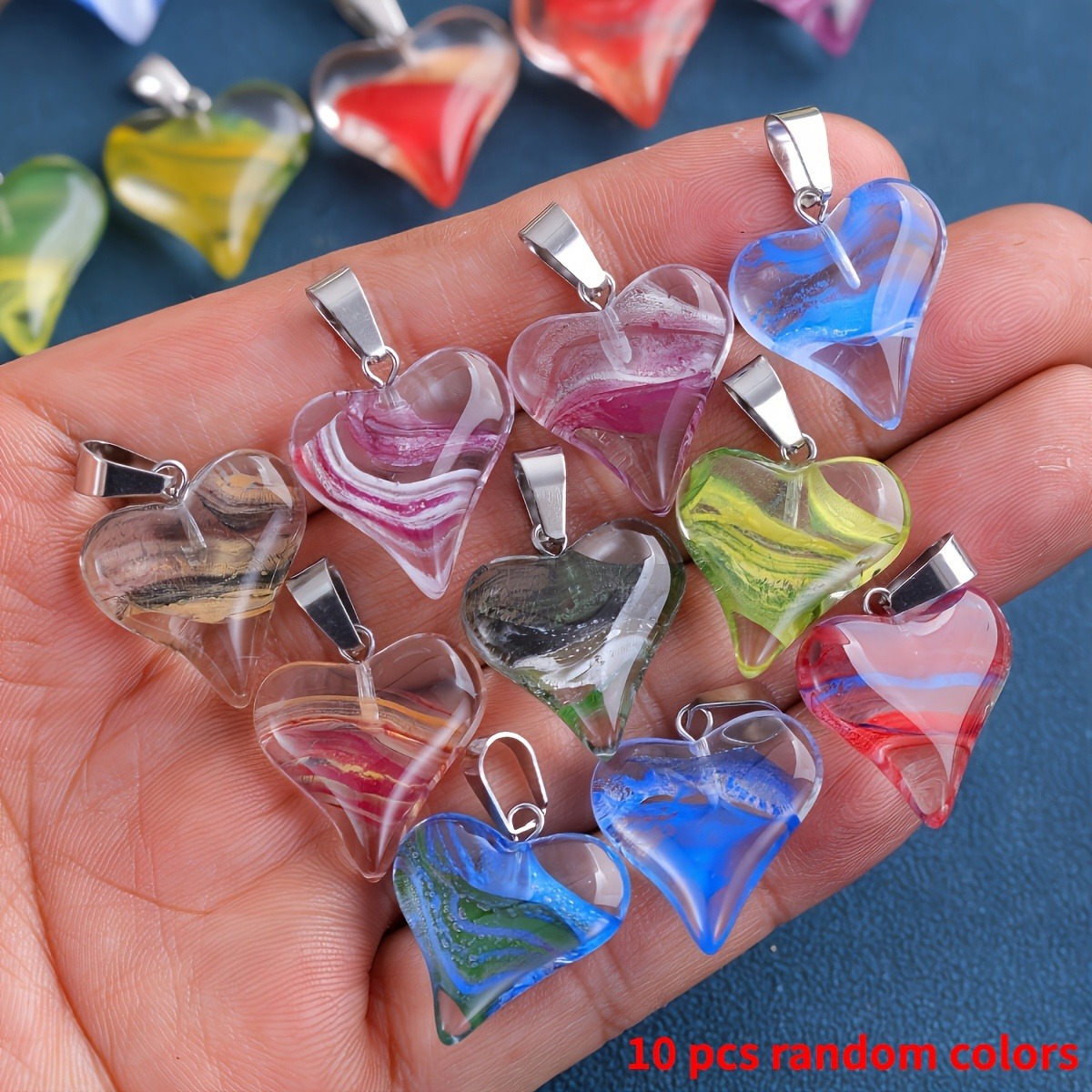10 sztuk szklanych kryształowy – Jewelry Making The Well recenzja i cena