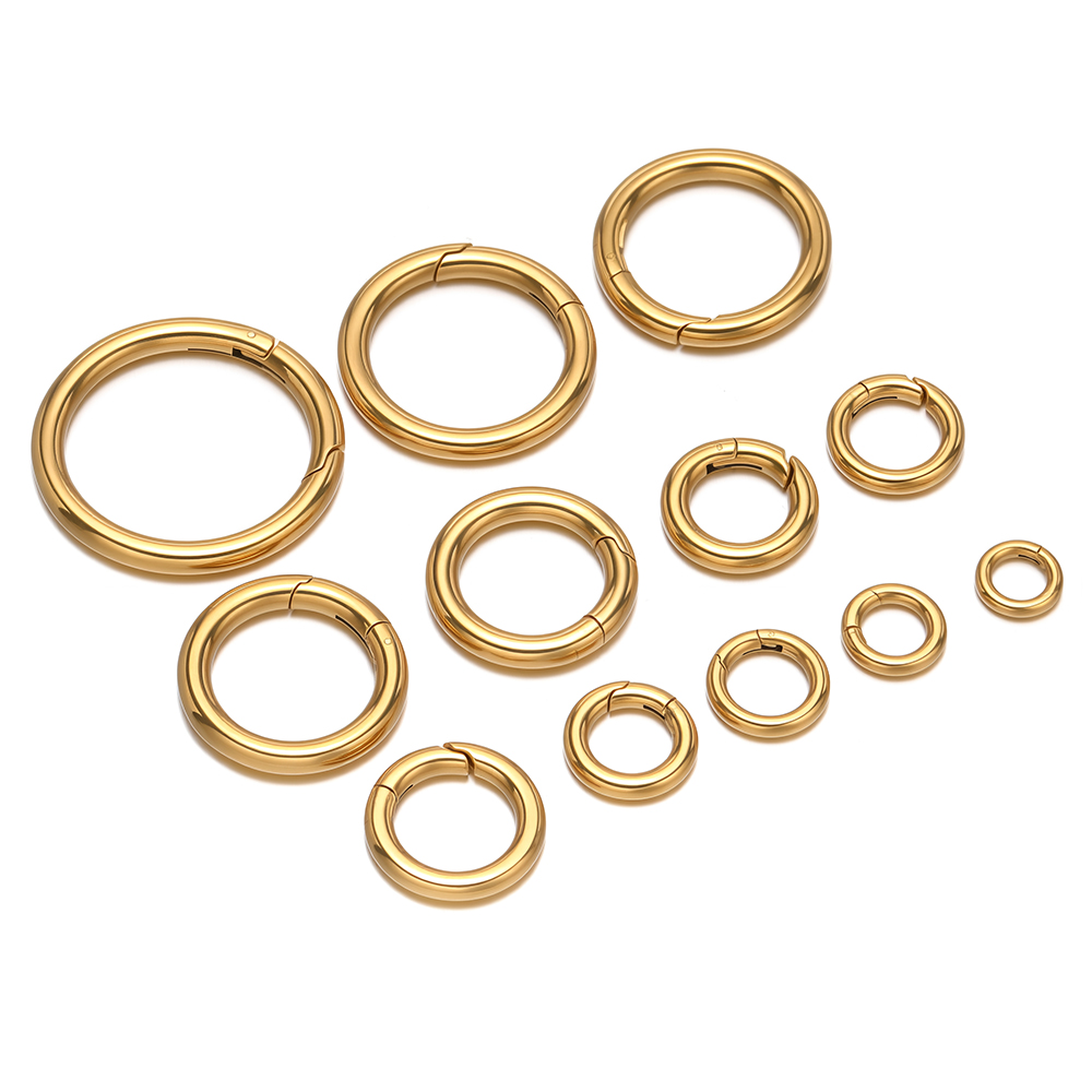 2 szt./partia Okrągłe karabińc – Jewelry Making Parts recenzja i cena