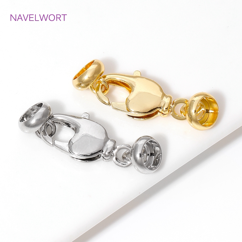 18K pozłacane mosiężne zapięci – Jewelry Making Metal Supplies recenzja i cena