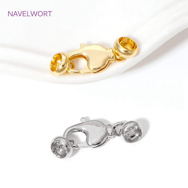 18K pozłacane mosiężne zapięci – Jewelry Making Metal Supplies recenzja i cena