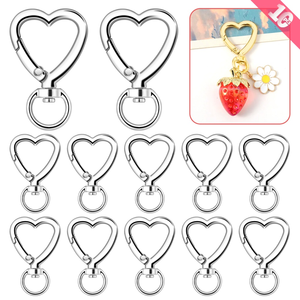 10 szt. Metalowe zapięcia typu – Jewelry Making Hoops recenzja i cena