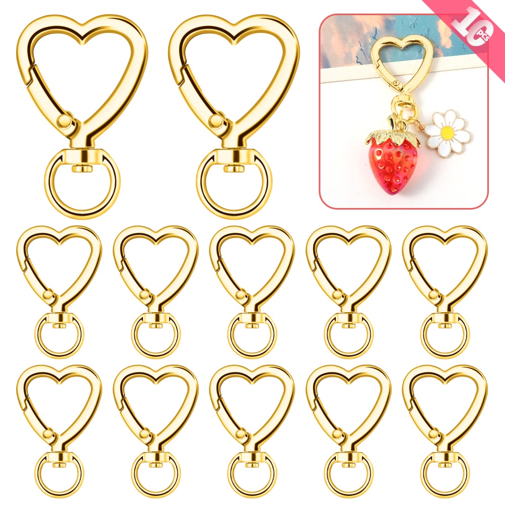 10 szt. Metalowe zapięcia typu – Jewelry Making Hoops recenzja i cena