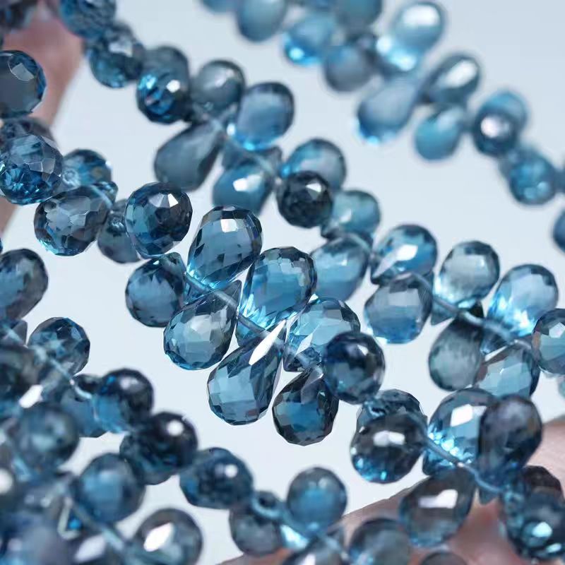 6A Londyński Topaz Niebieski,  – Jewelry Making London recenzja i cena