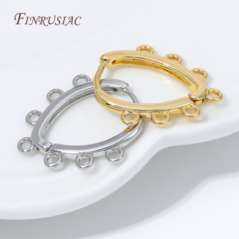 Pozłacane 18-karatowym złotem  – Jewelry Making Hoops recenzja i cena