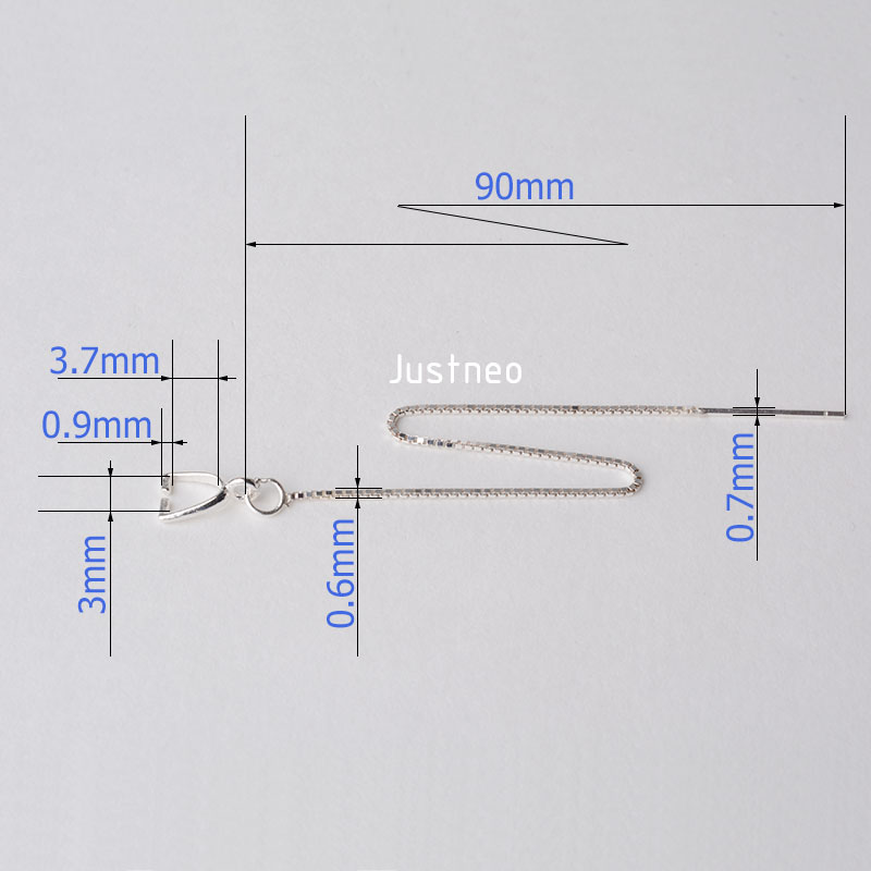Earwire, stałe 925 sterling si – Jewelry Making Box recenzja i cena